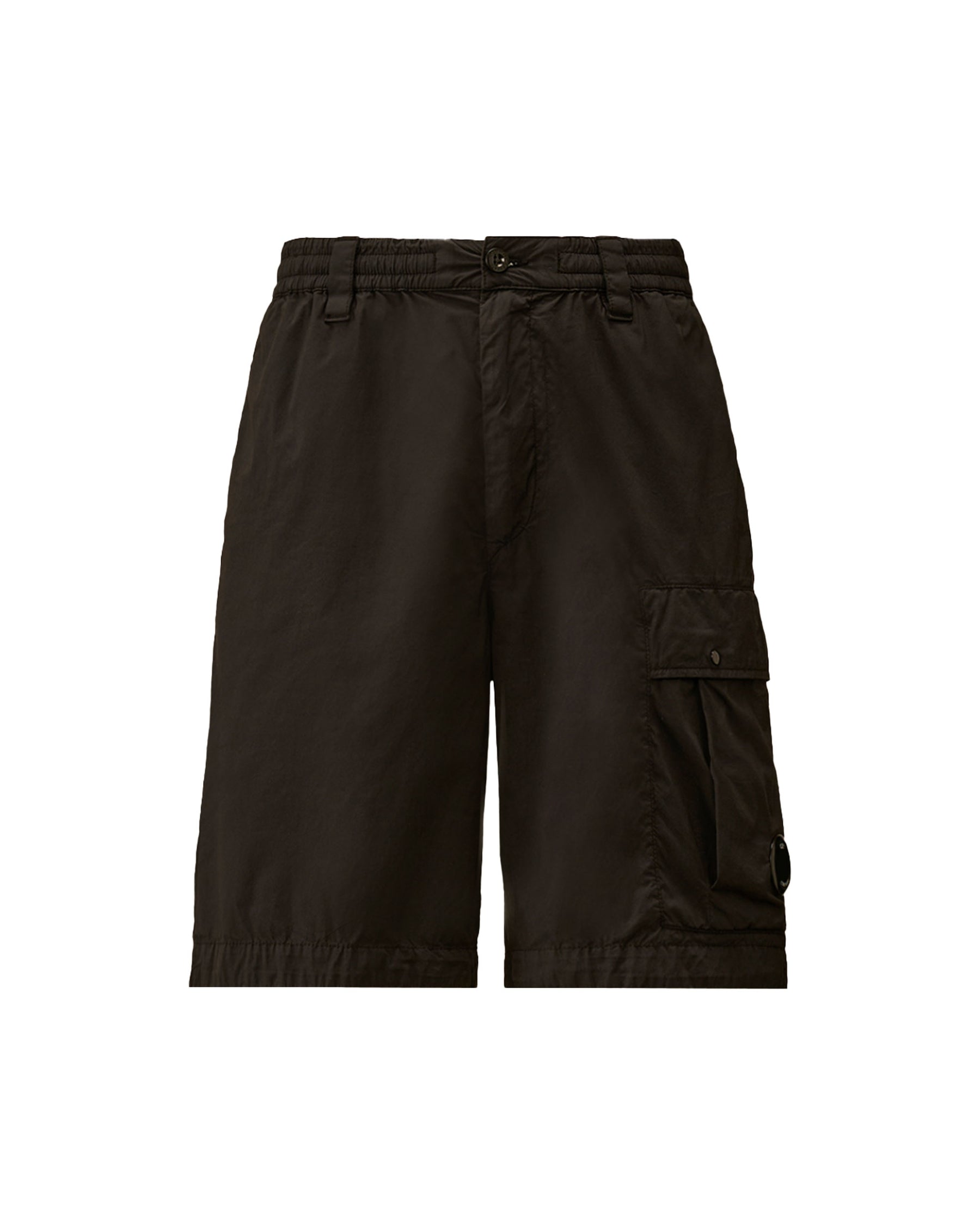 Men's Cargo Bermuda Shorts in 50 Thread Stretch Black