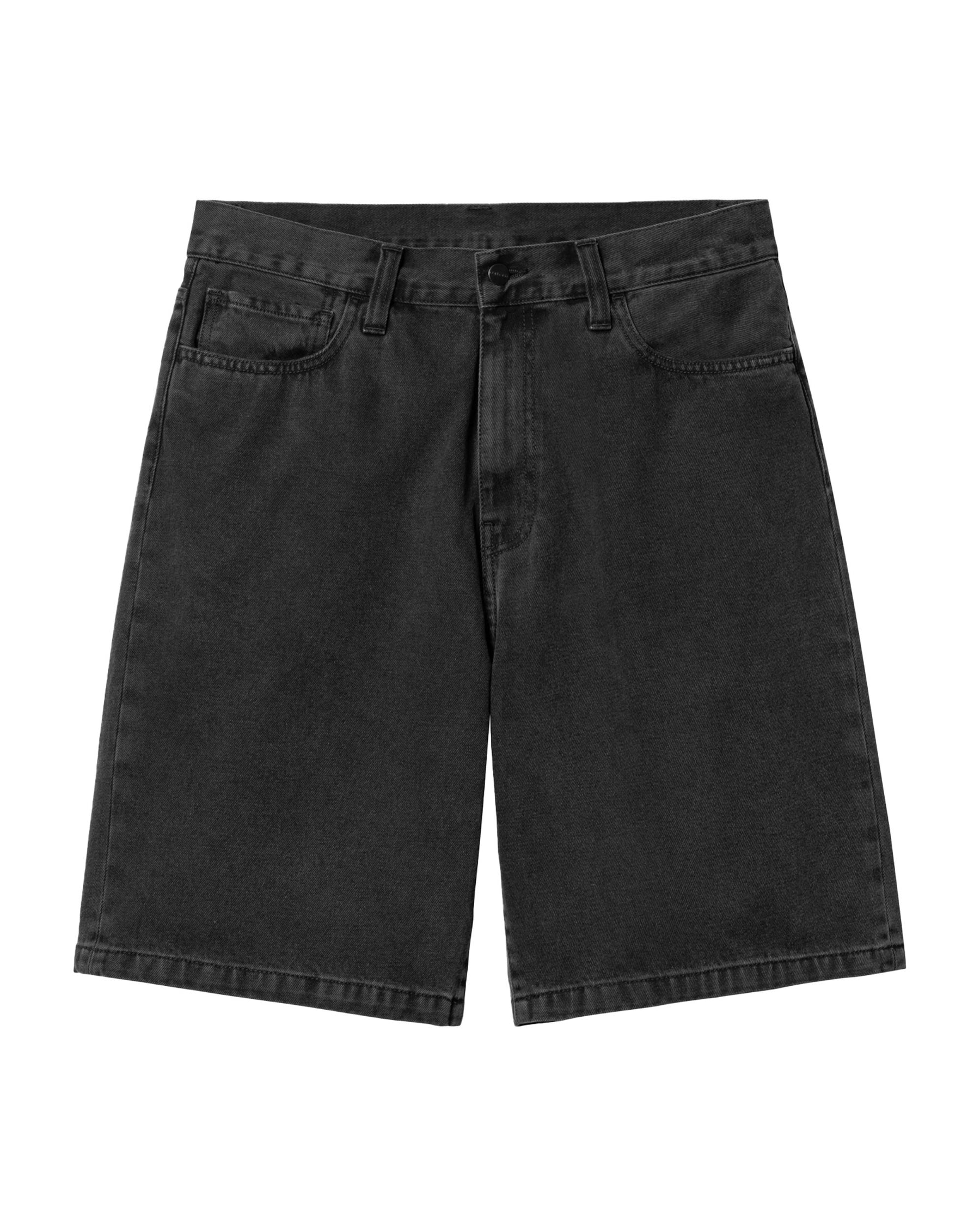 Bermuda Uomo Carhartt Wip Landon Black stone washed