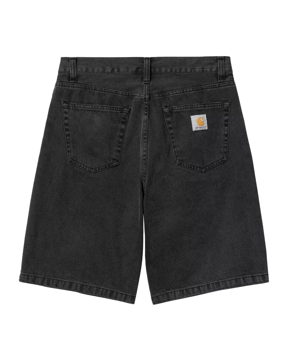 Bermuda Uomo Carhartt Wip Landon Black stone washed
