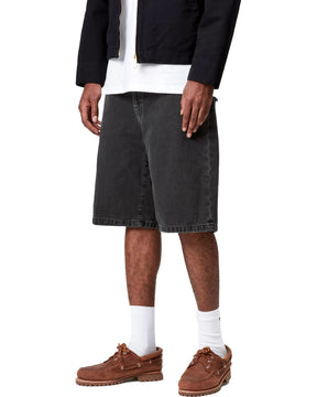Bermuda Uomo Carhartt Wip Landon Black stone washed