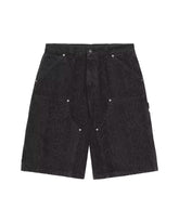 Carhartt Wip OG Double Knee Short Snake Camo Men's Bermuda Shorts Black