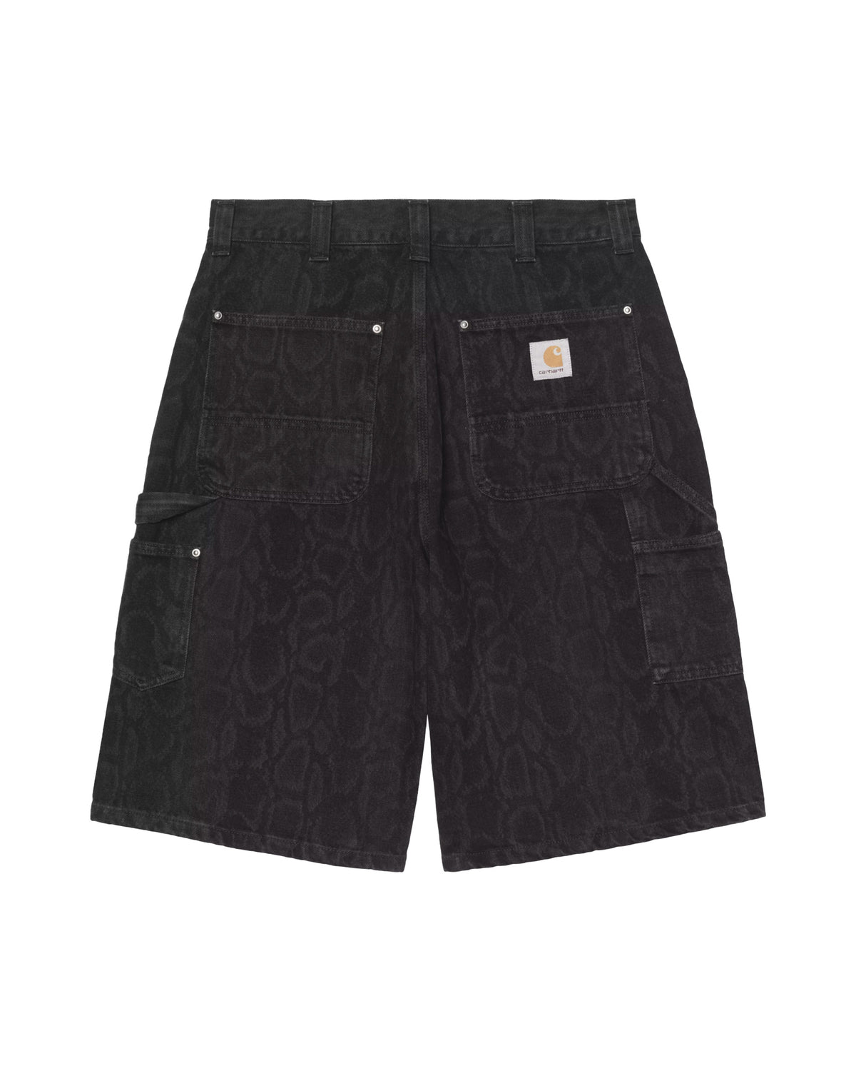 Bermuda Uomo Carhartt Wip OG Double Knee Short Snake Camo Nero