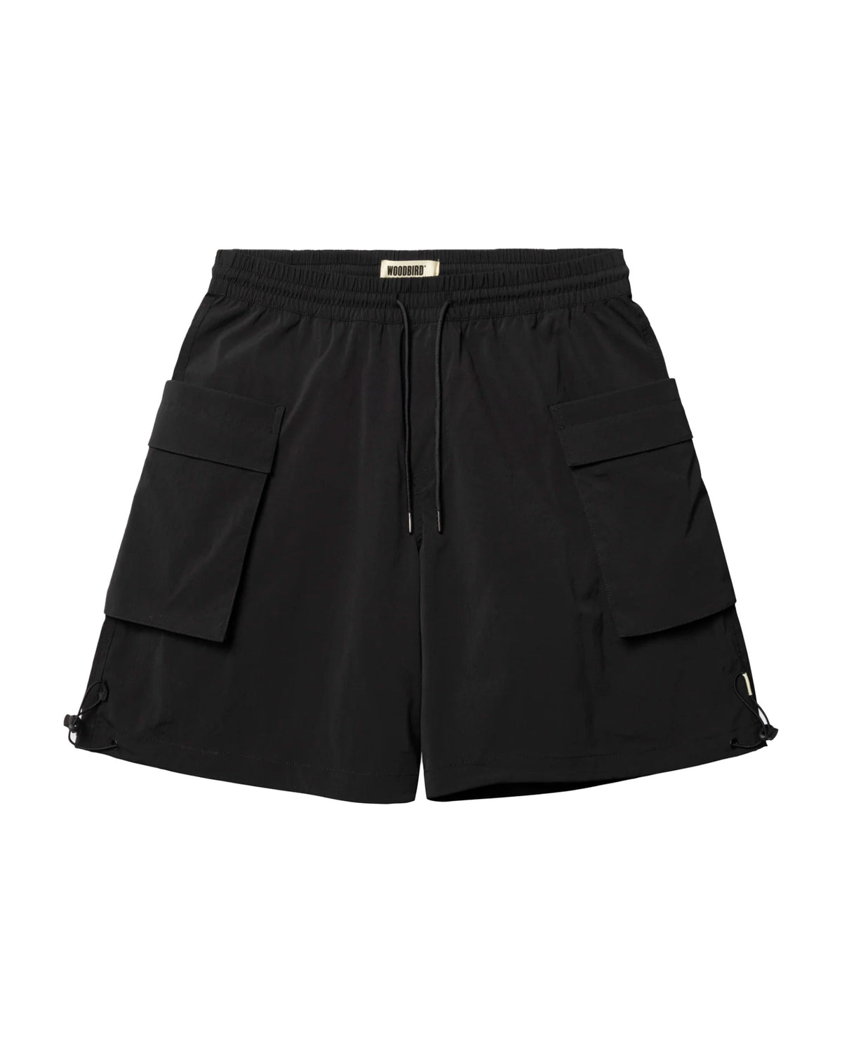 Bermuda Uomo Woodbird Wbsmoul Tech Cargo Shorts Black