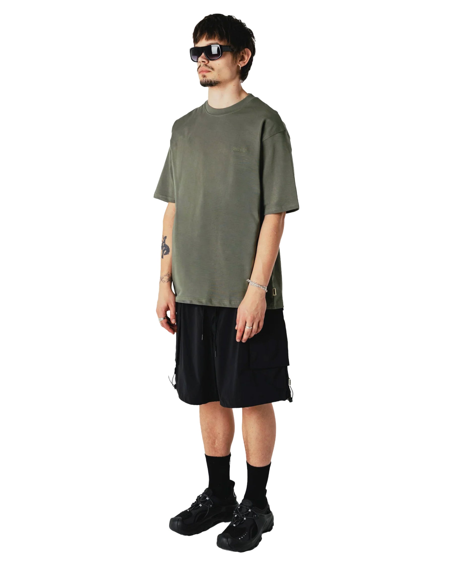 Bermuda Uomo Woodbird Wbsmoul Tech Cargo Shorts Black