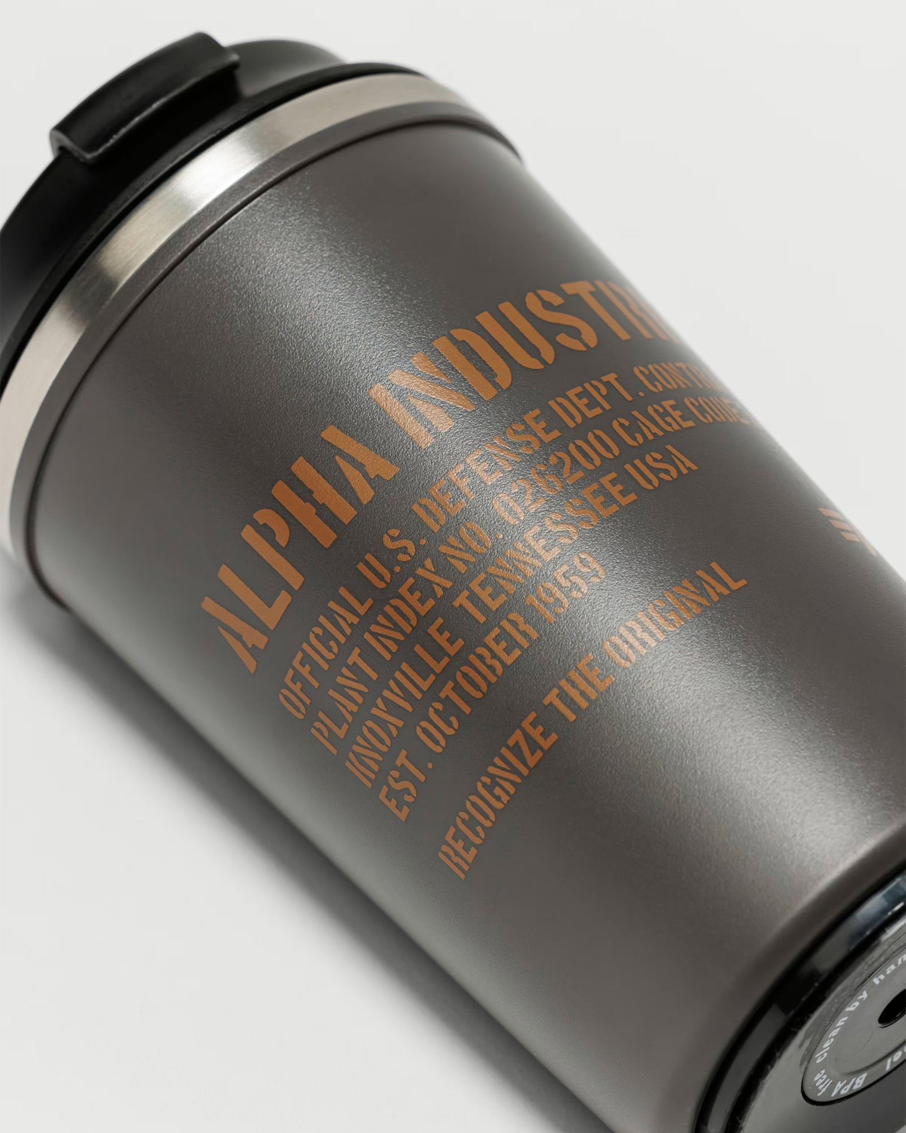 Alpha Industries 2 Go Cup Dark Olive Thermal Mug