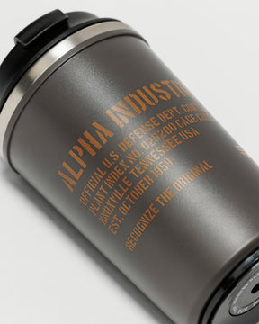 Alpha Industries 2 Go Cup Dark Olive Thermal Mug