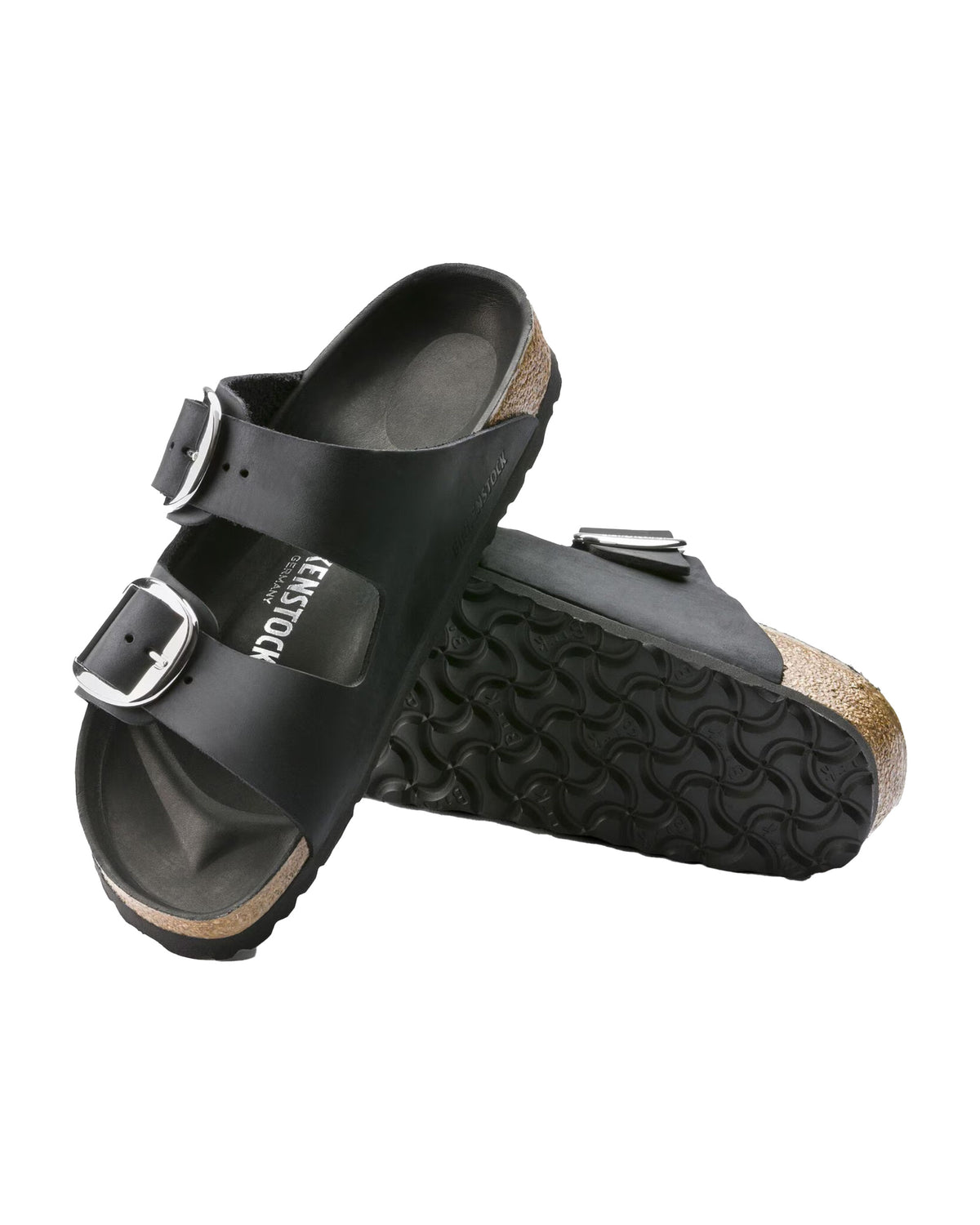 Birkenstock Arizona Big Buckle Black Calzata Stretta