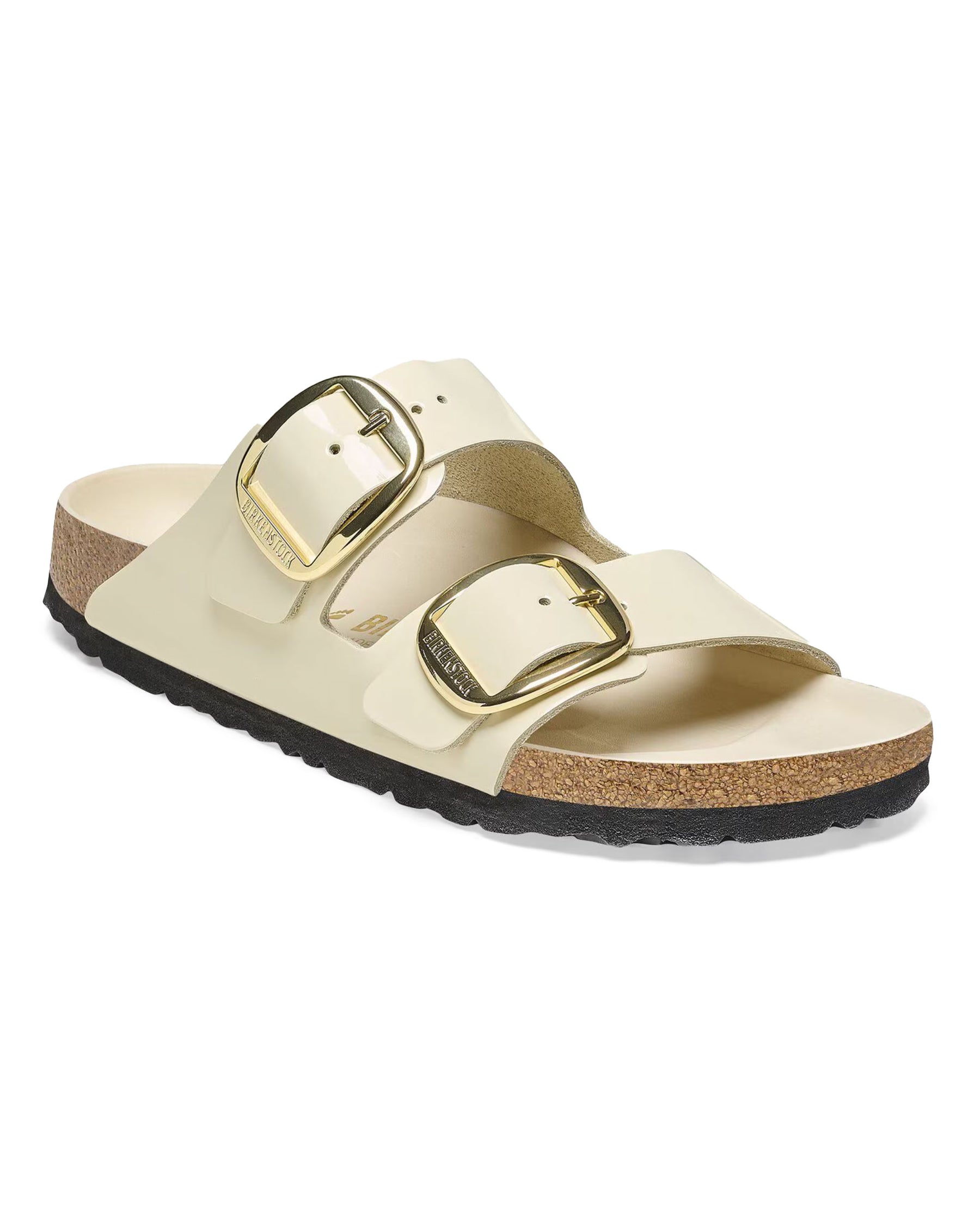 Birkenstock Arizona Big Buckle High Shine Ecru