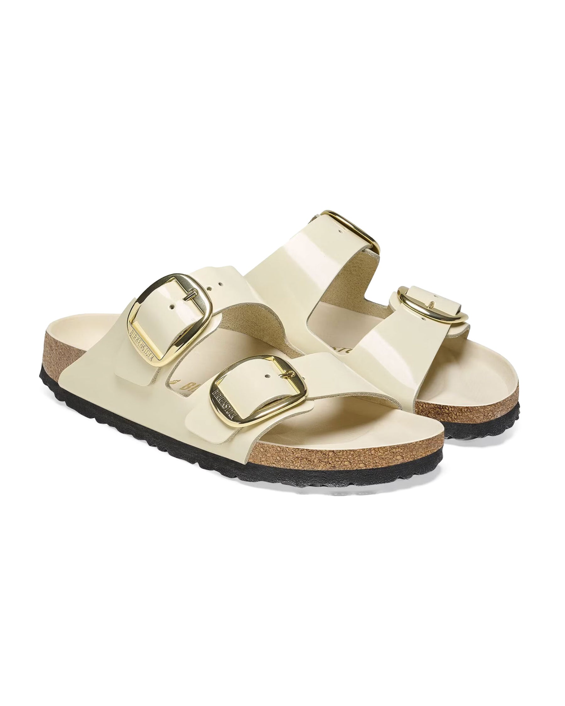 Birkenstock Arizona Big Buckle High Shine Ecru