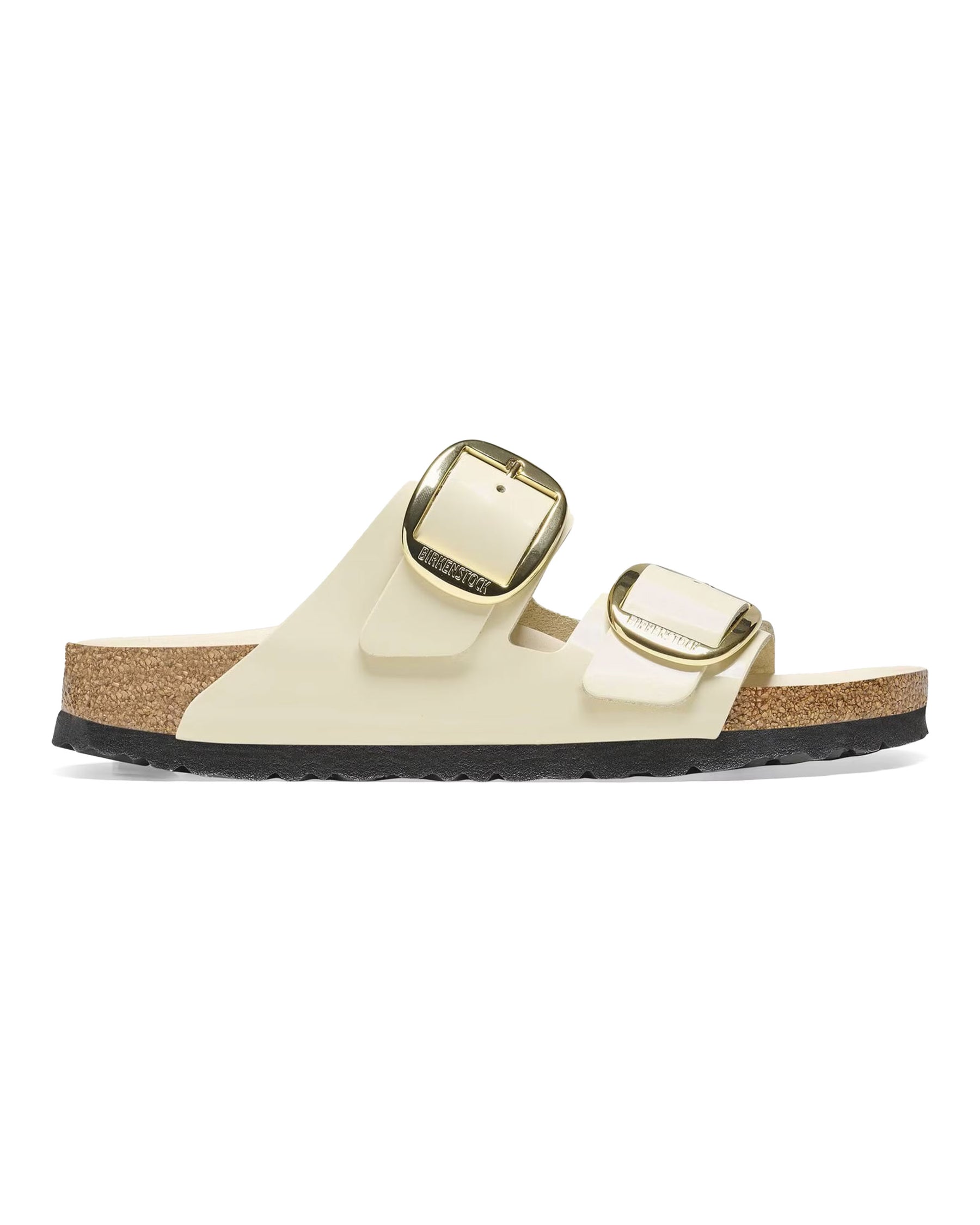 Birkenstock Arizona Big Buckle High Shine Ecru