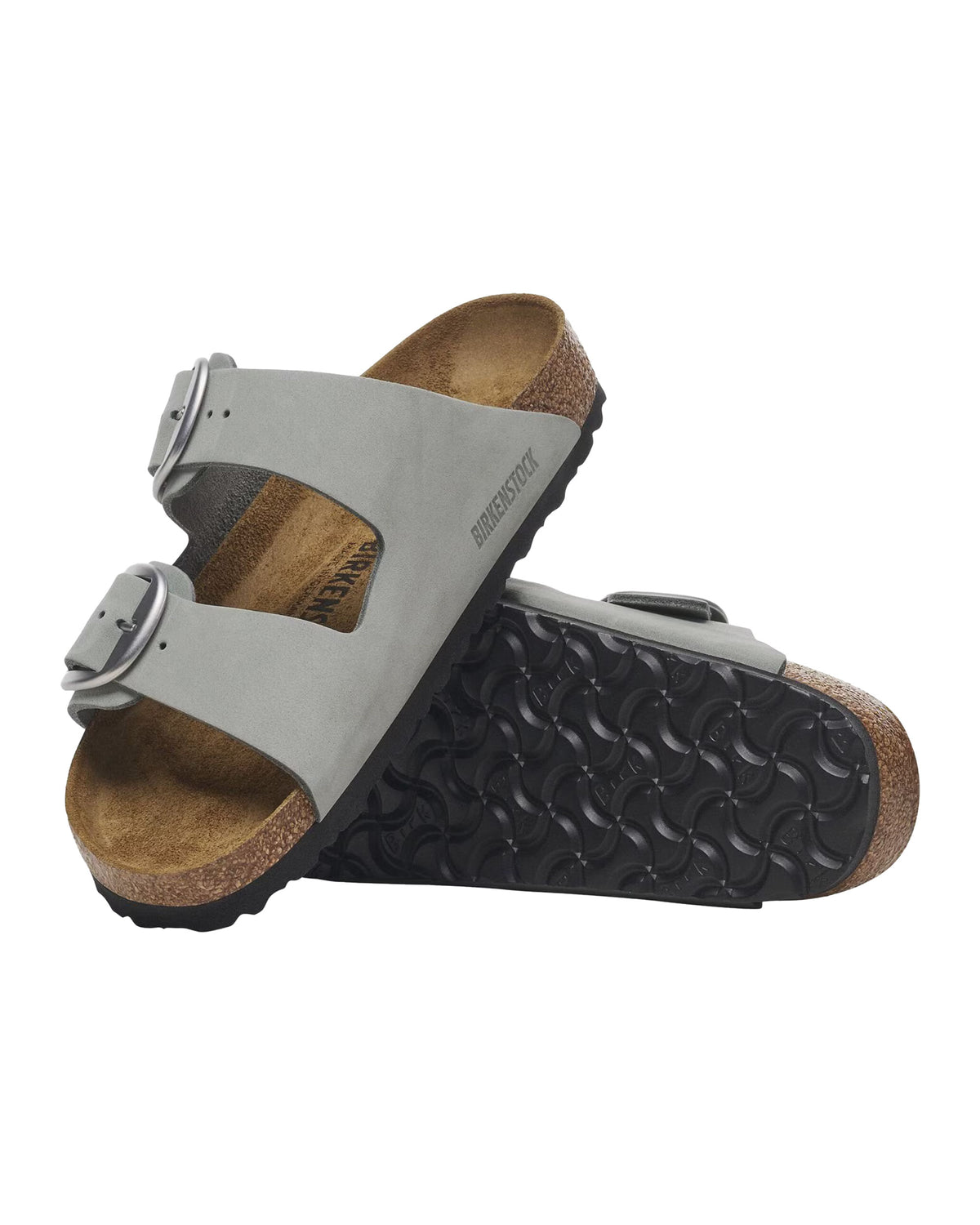 Birkenstock Arizona Big Buckle verde Chiaro Calzata Stretta