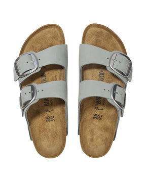 Birkenstock Arizona Big Buckle verde Chiaro Calzata Stretta