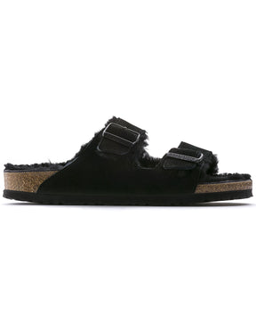 Birkenstock Arizona Shearling black Calzata Stretta