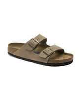 Birkenstock Arizona Taupe Suede Leather
