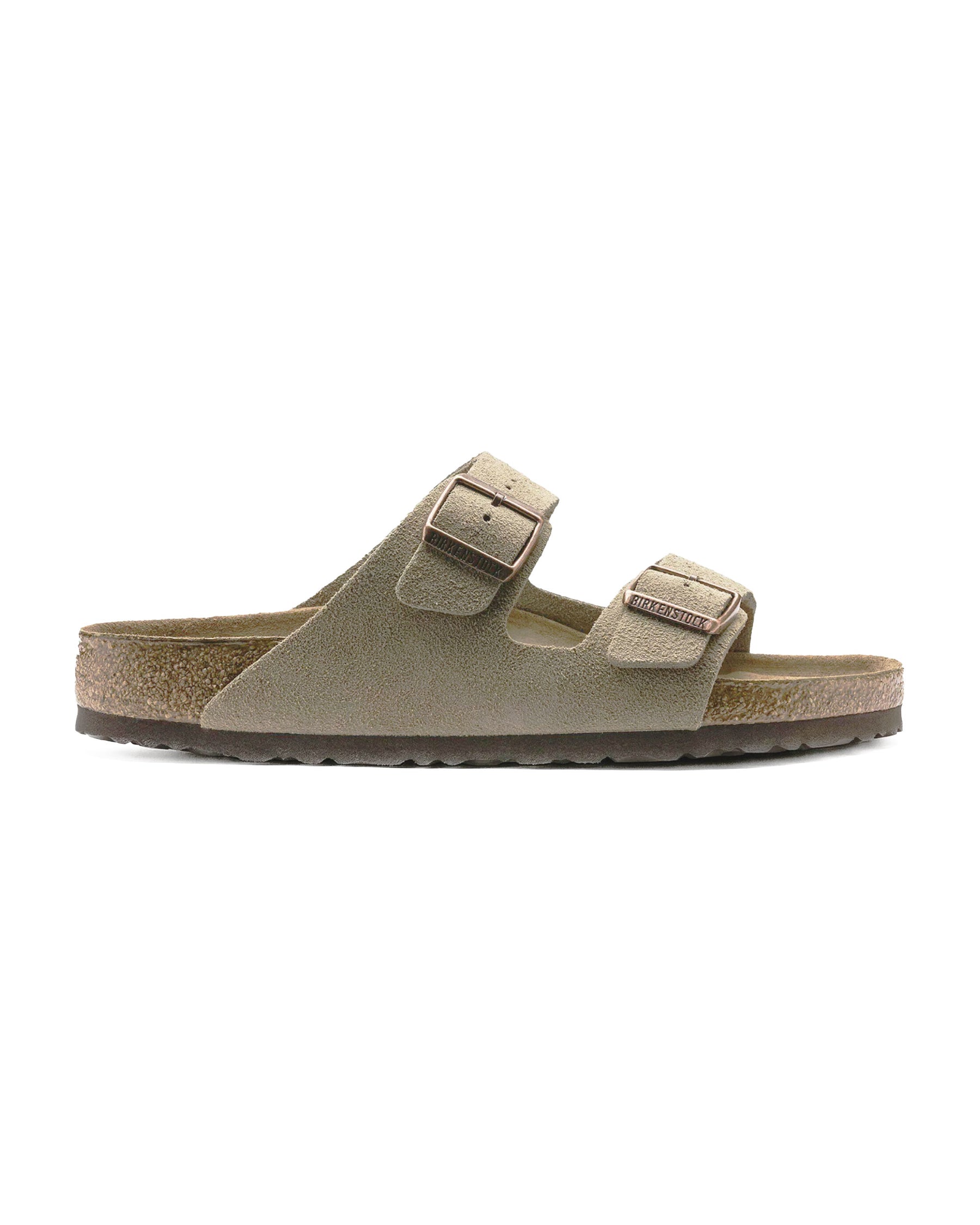 Birkenstock Arizona Taupe Suede Leather