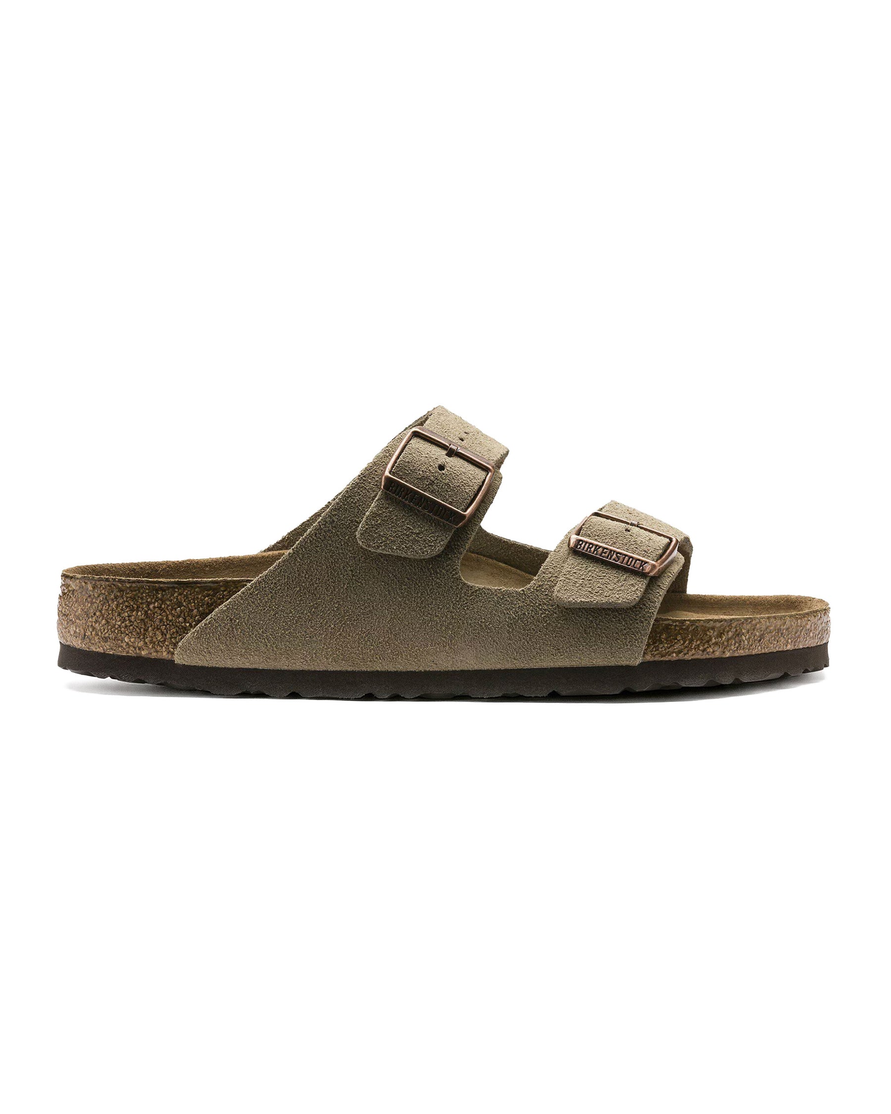 Birkenstock Arizona Taupe Suede Leather