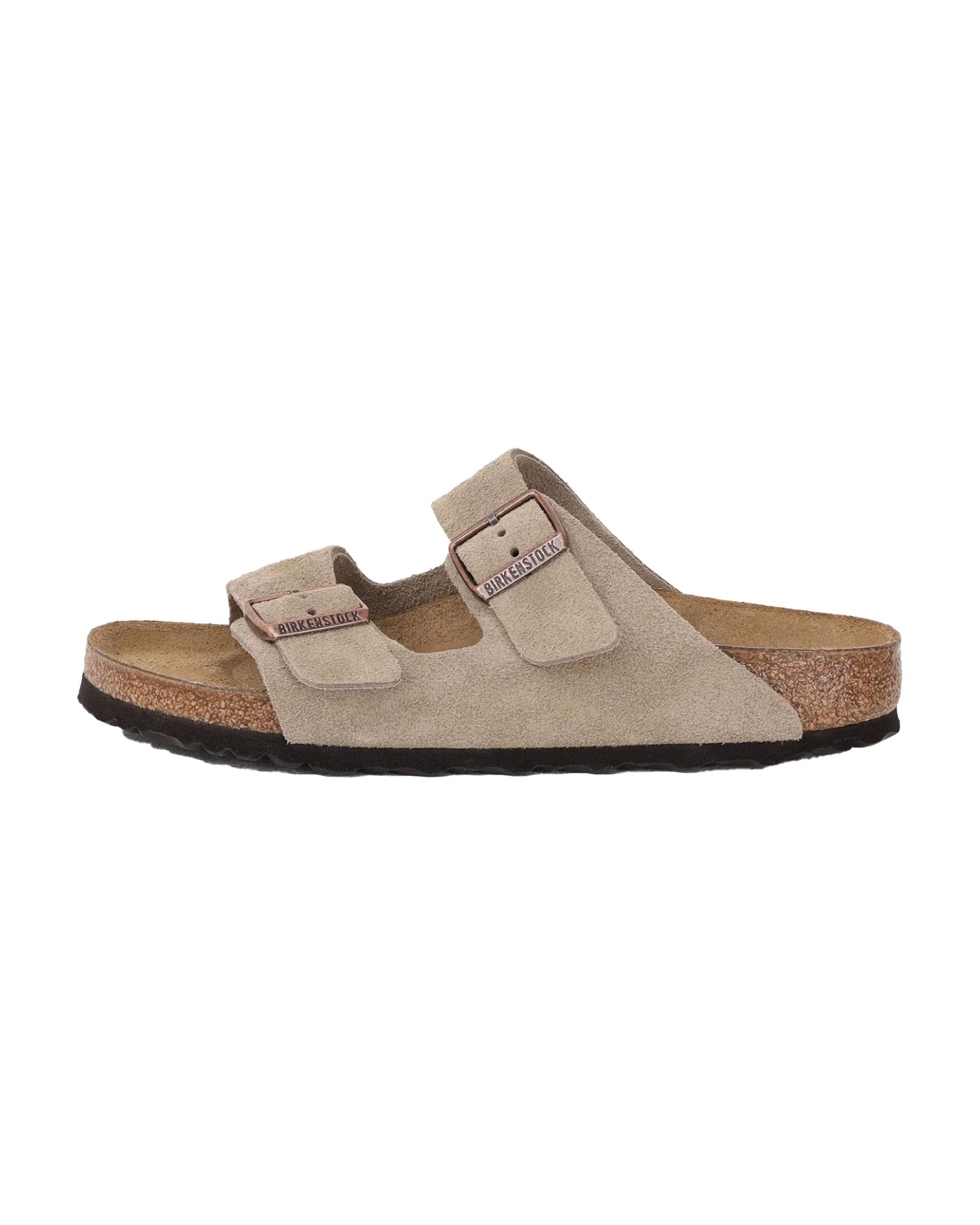 Birkenstock Arizona Taupe Suede Leather
