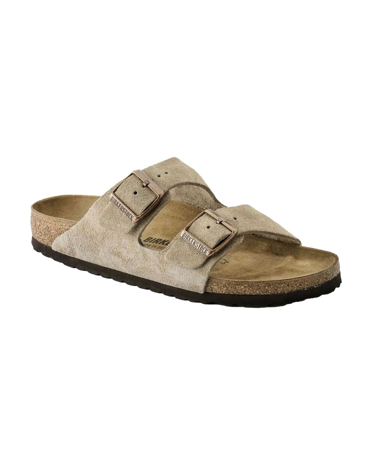 Birkenstock Arizona Taupe Suede Leather
