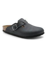 Birkenstock Boston Bs Olied Leather Black