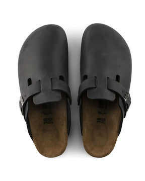 Birkenstock Boston Bs Olied Leather Black
