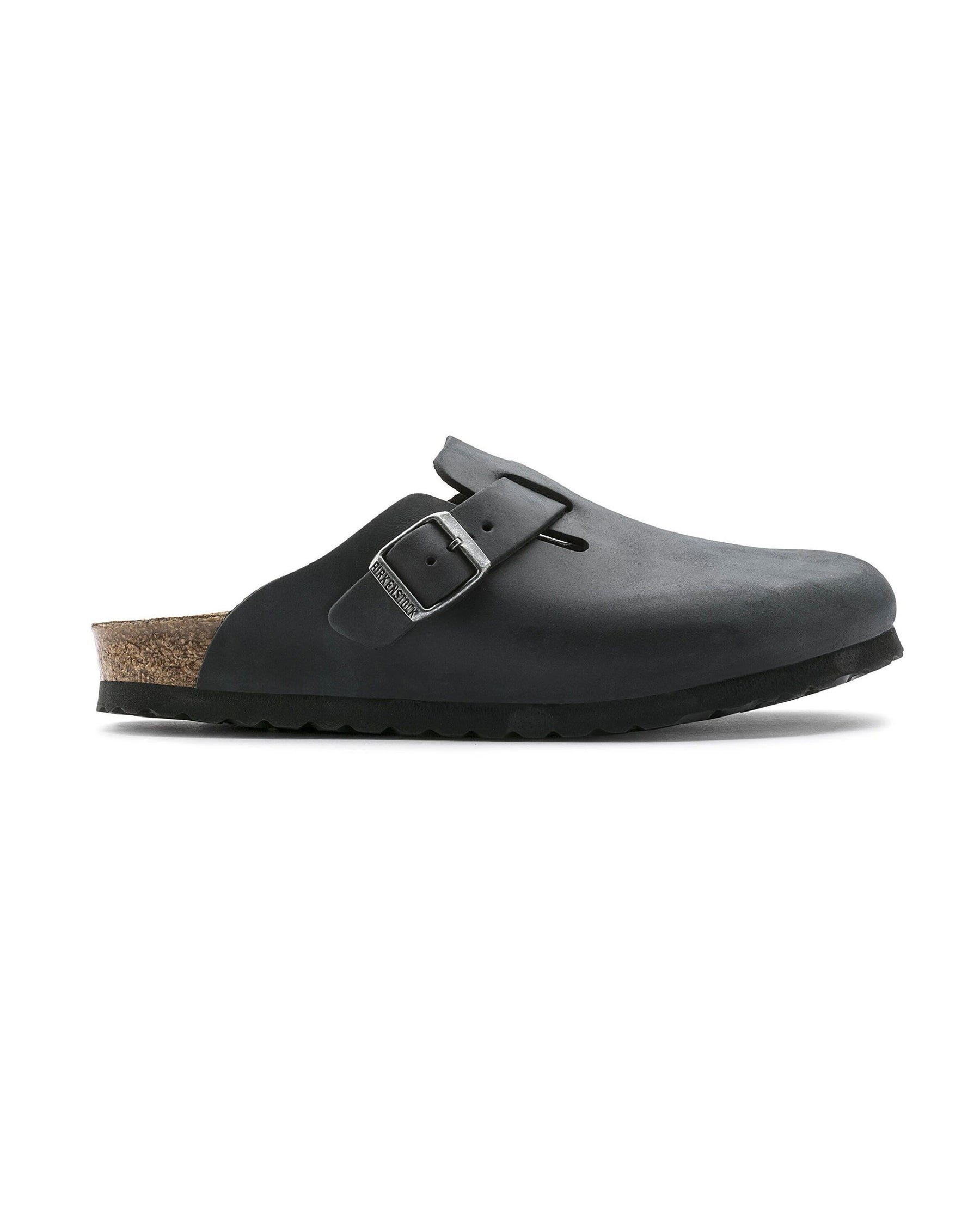 Birkenstock Boston Bs Olied Leather Black