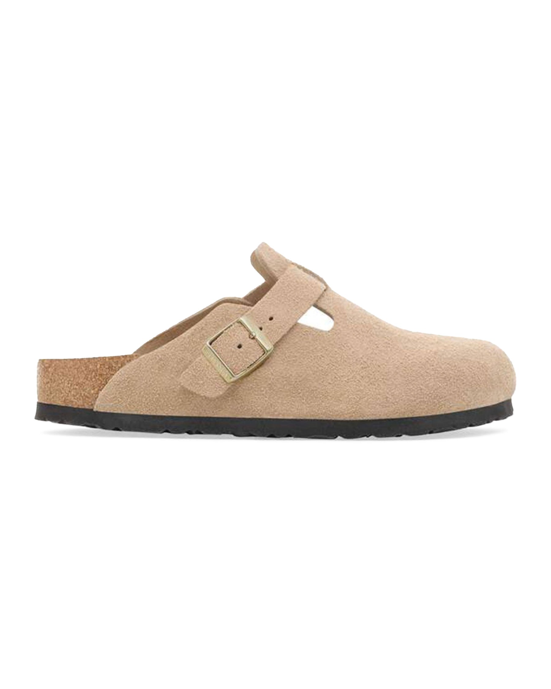 Birkenstock Boston Bs Suede Beige