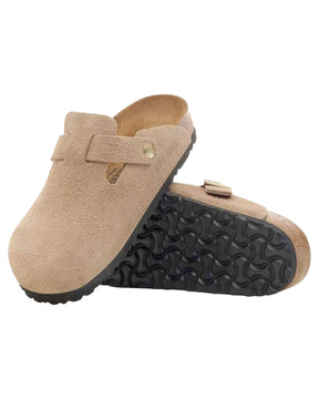 Birkenstock Boston Bs Suede Beige
