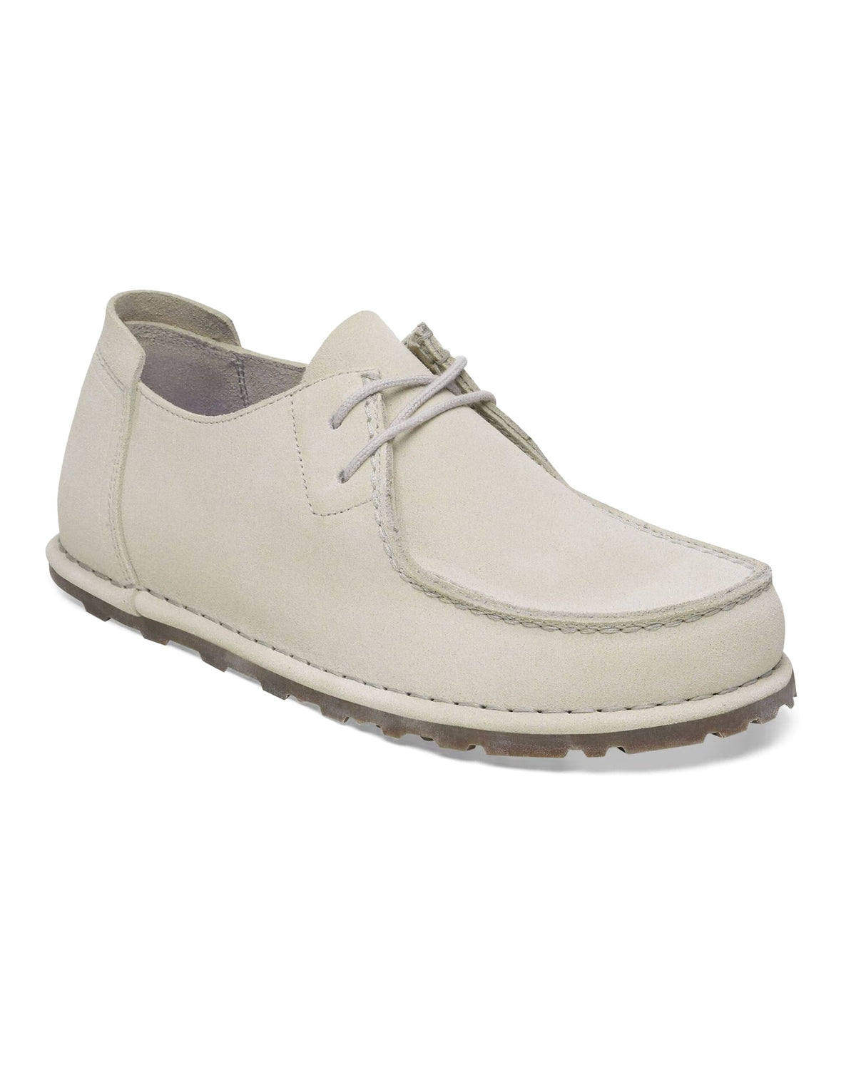 Birkenstock Utti Lace Suede Bianco
