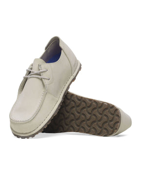 Birkenstock Utti Lace Suede Bianco