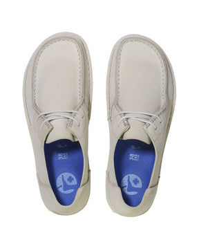 Birkenstock Utti Lace Suede Bianco