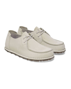 Birkenstock Utti Lace Suede Bianco