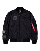 Bomber Alpha Industries MA-1 TT Flying Tigers Black
