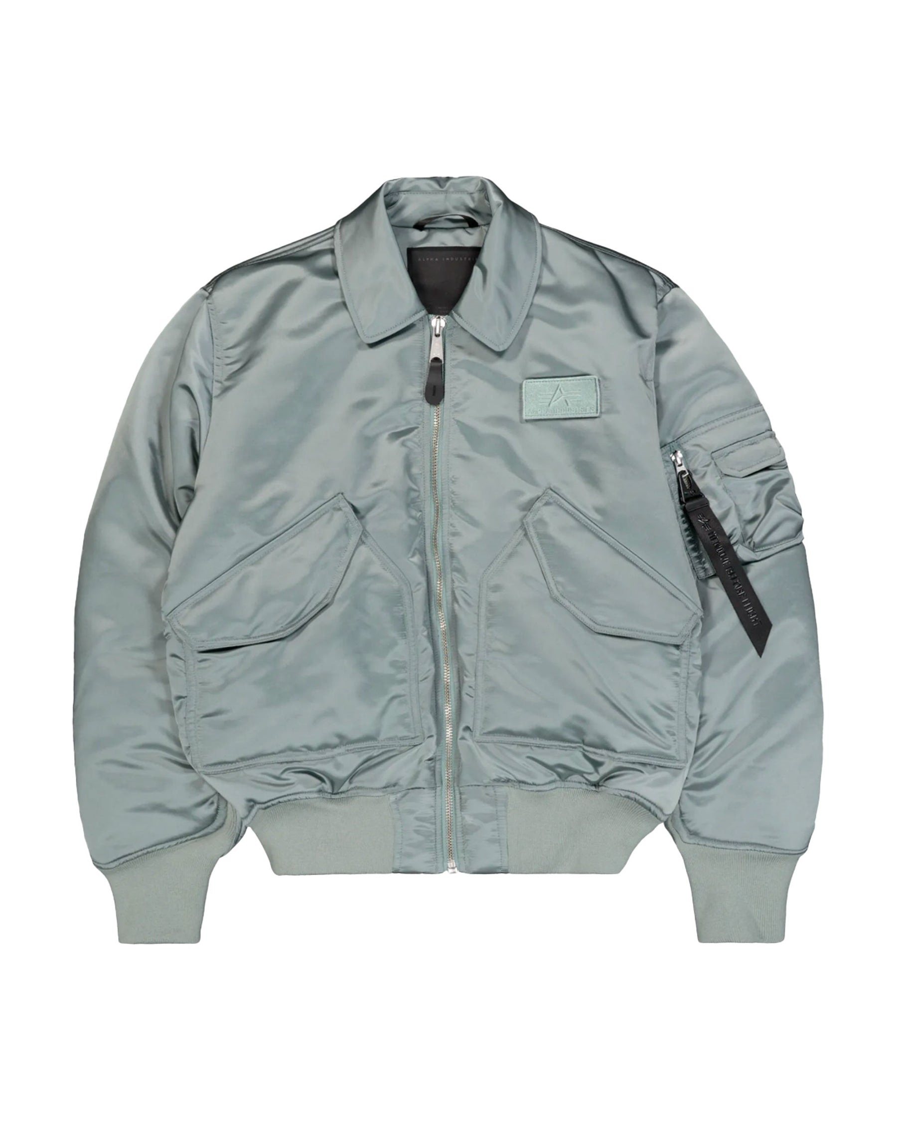 Bomber Uomo Alpha Industries CWU-45-P Base UV Silverblue