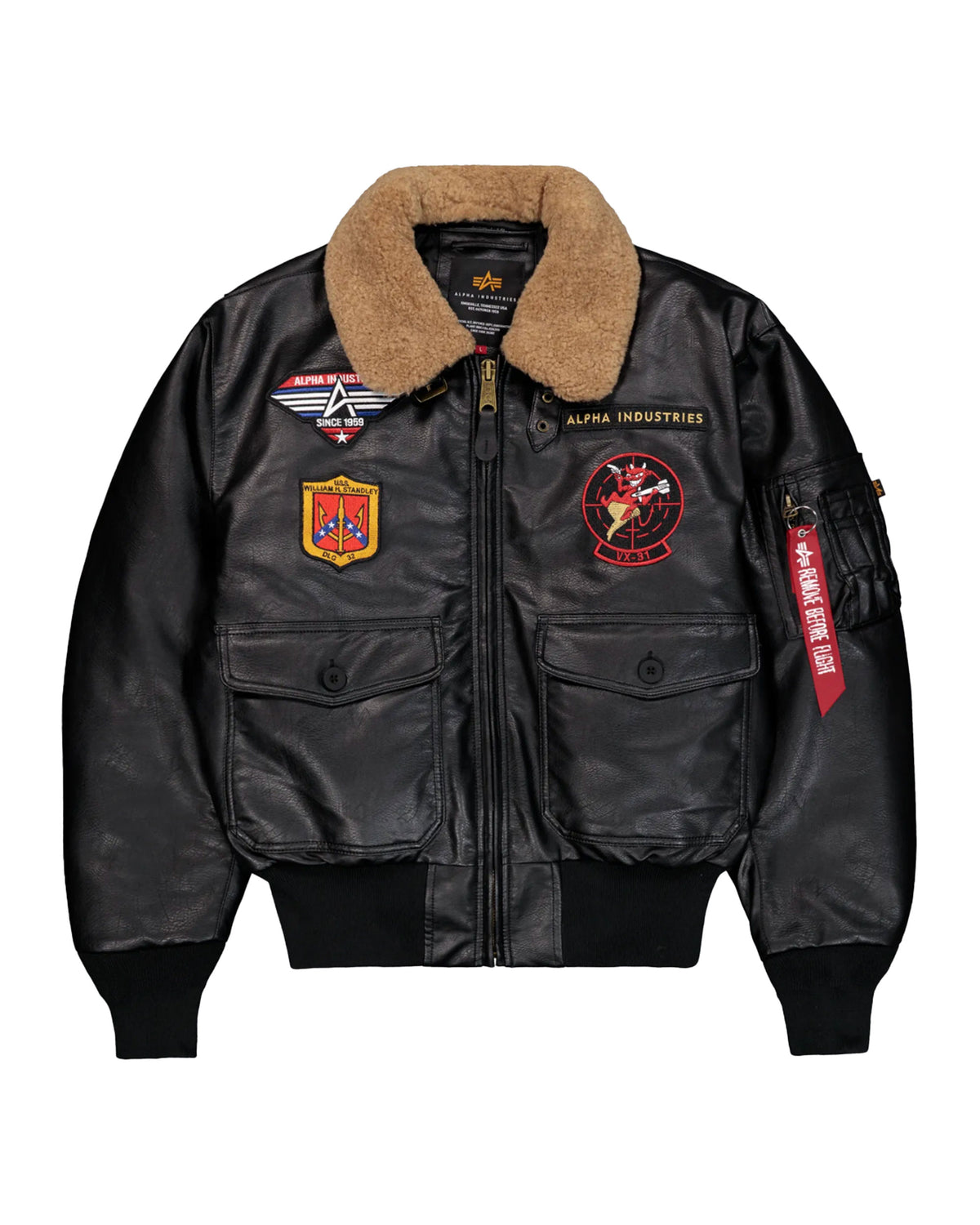 Bomber Uomo Alpha Industries G1 Devils Brigade FL Nero