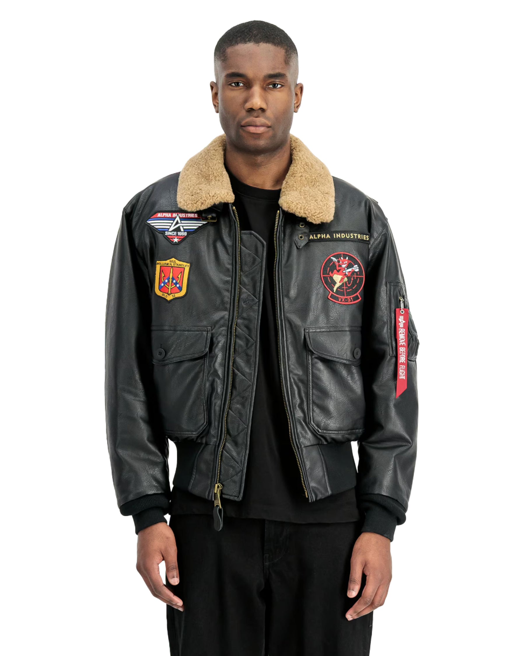 Bomber Uomo Alpha Industries G1 Devils Brigade FL Nero