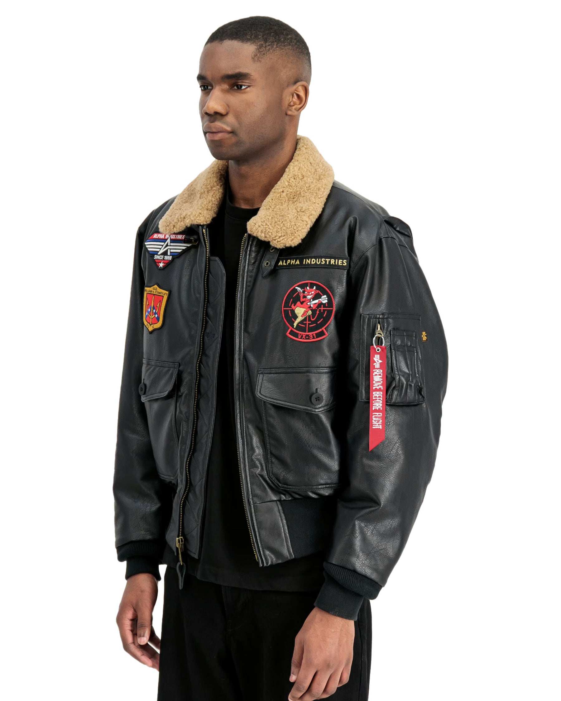 Bomber Uomo Alpha Industries G1 Devils Brigade FL Nero