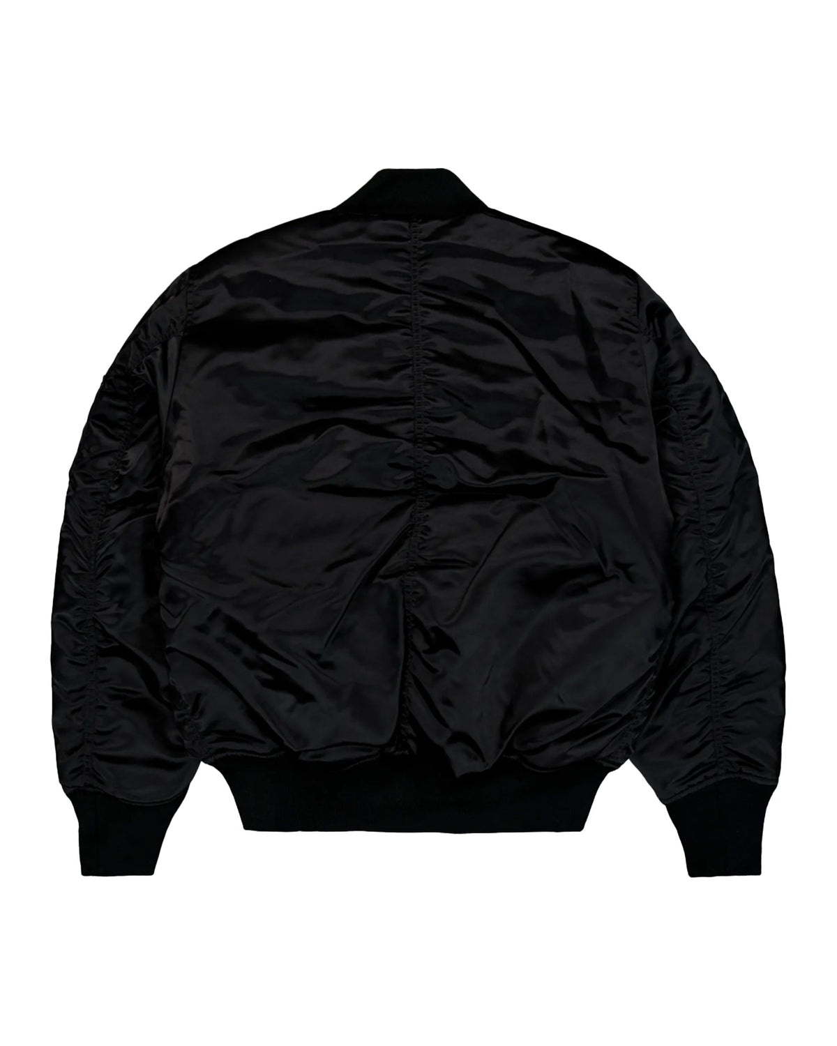 Bomber Uomo Alpha Industries MA-1 Base Flight Jacket UV Nero