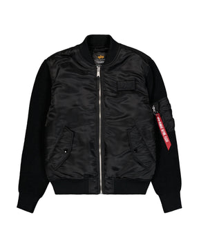 Bomber Uomo Alpha Industries MA-1 Knit Nero