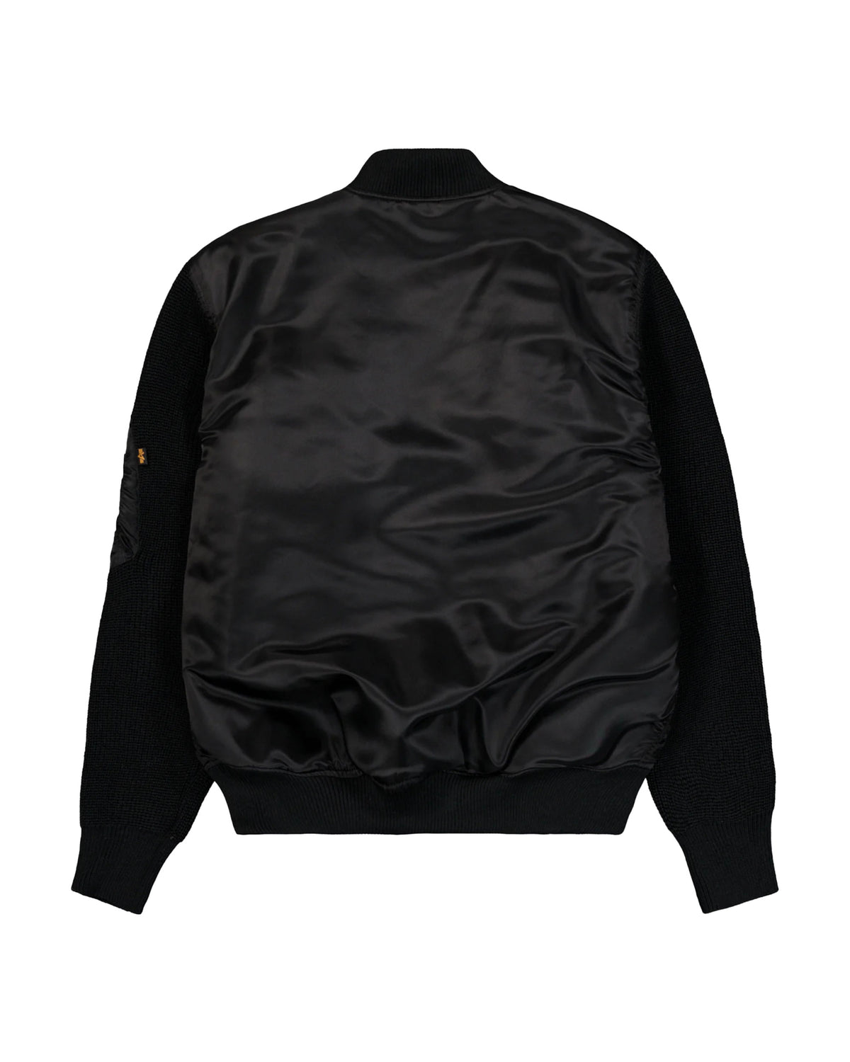 Bomber Uomo Alpha Industries MA-1 Knit Nero