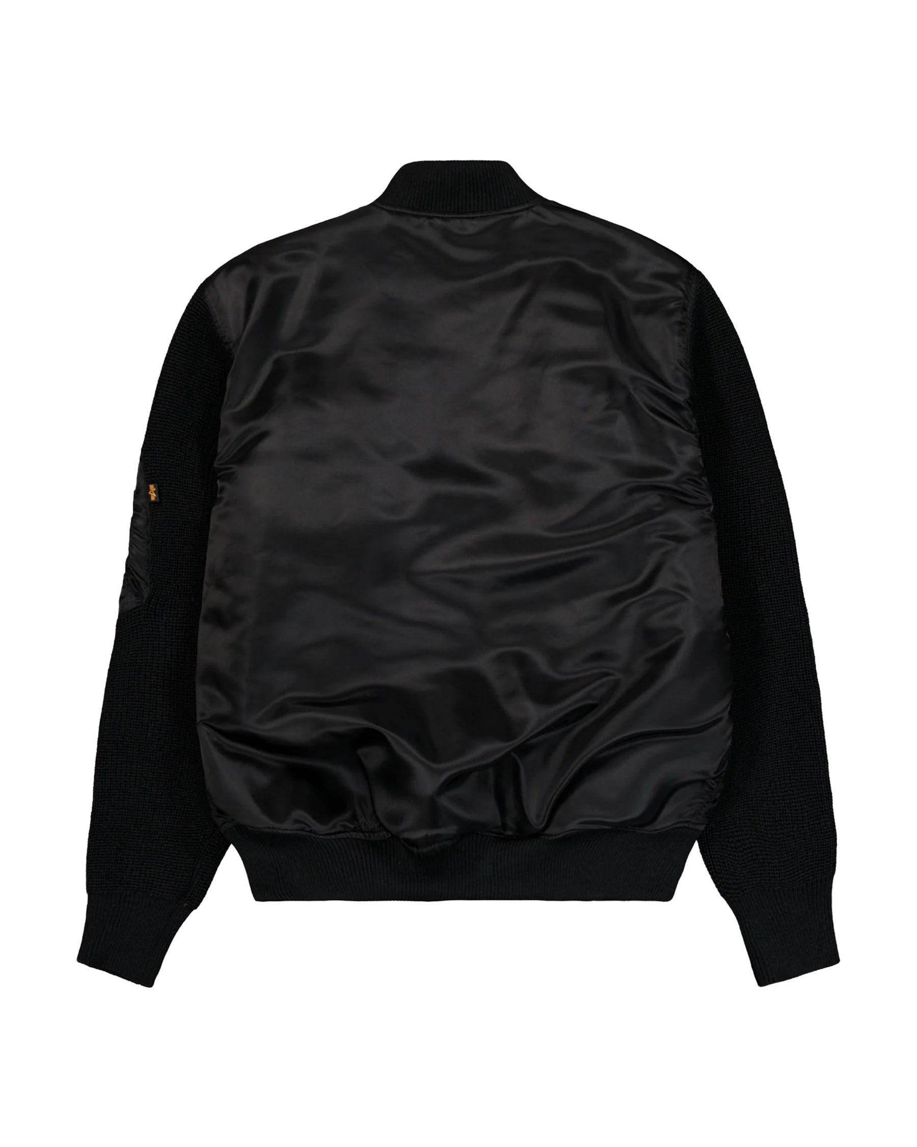 Bomber Uomo Alpha Industries MA-1 Knit Nero