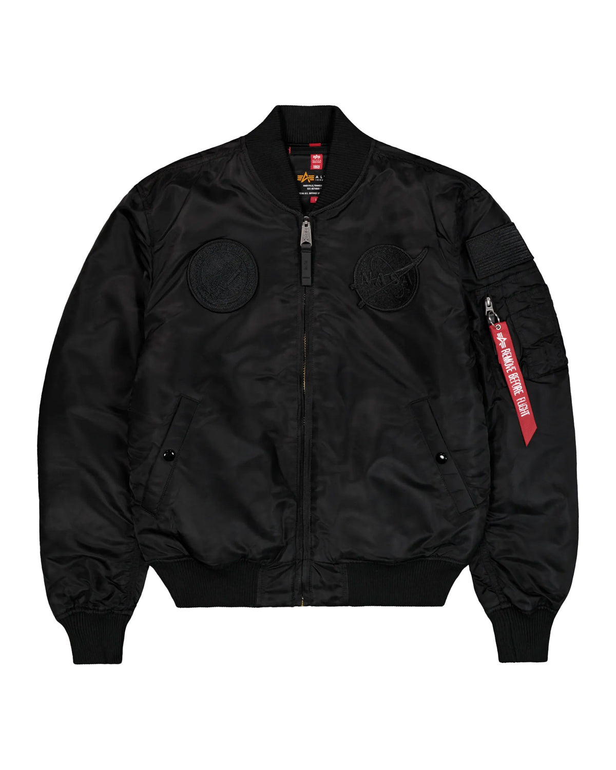 Bomber Uomo Alpha Industries MA-1 VF Nasa Nero
