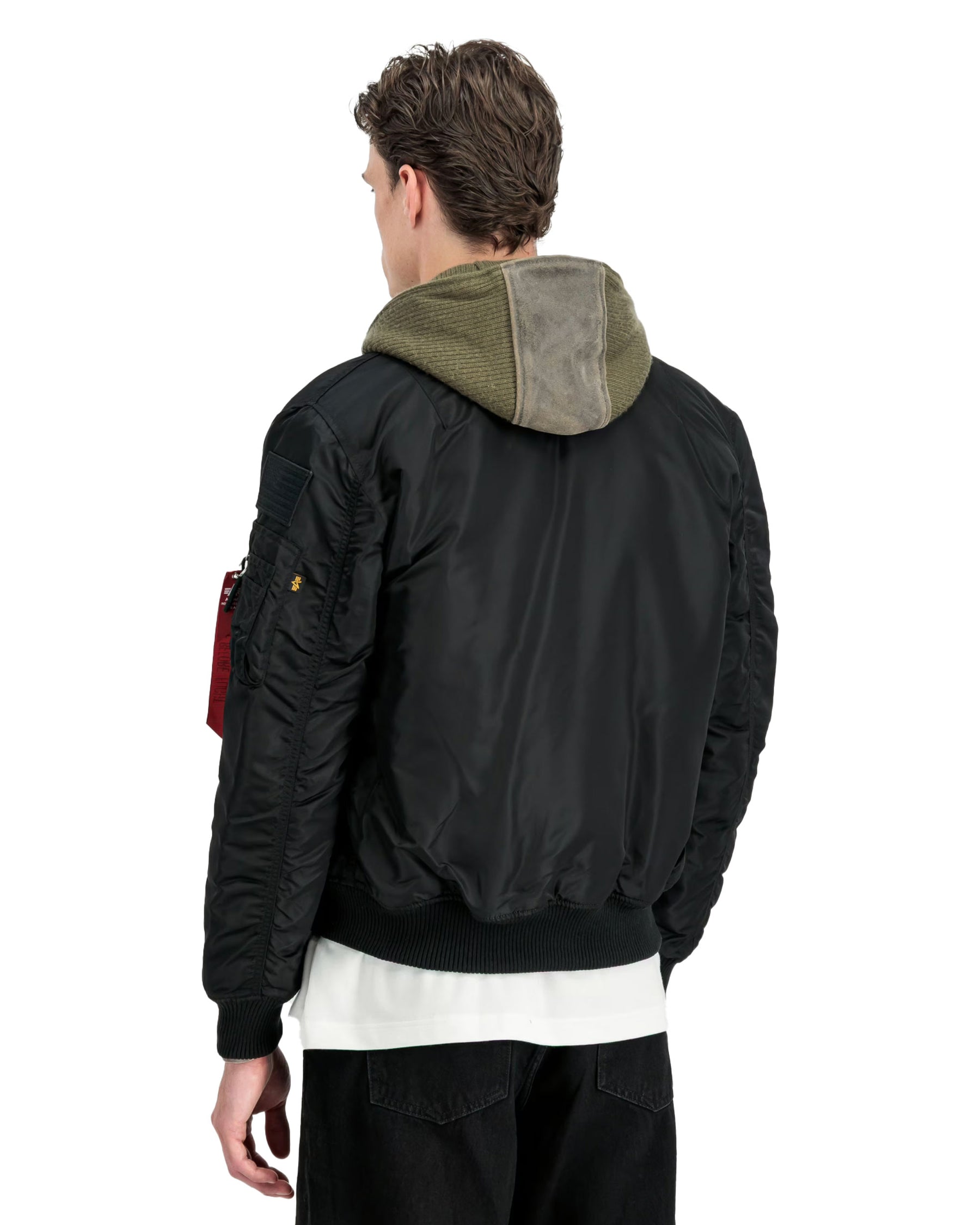 Bomber Uomo Alpha Industries MA-1 VF Nasa Nero