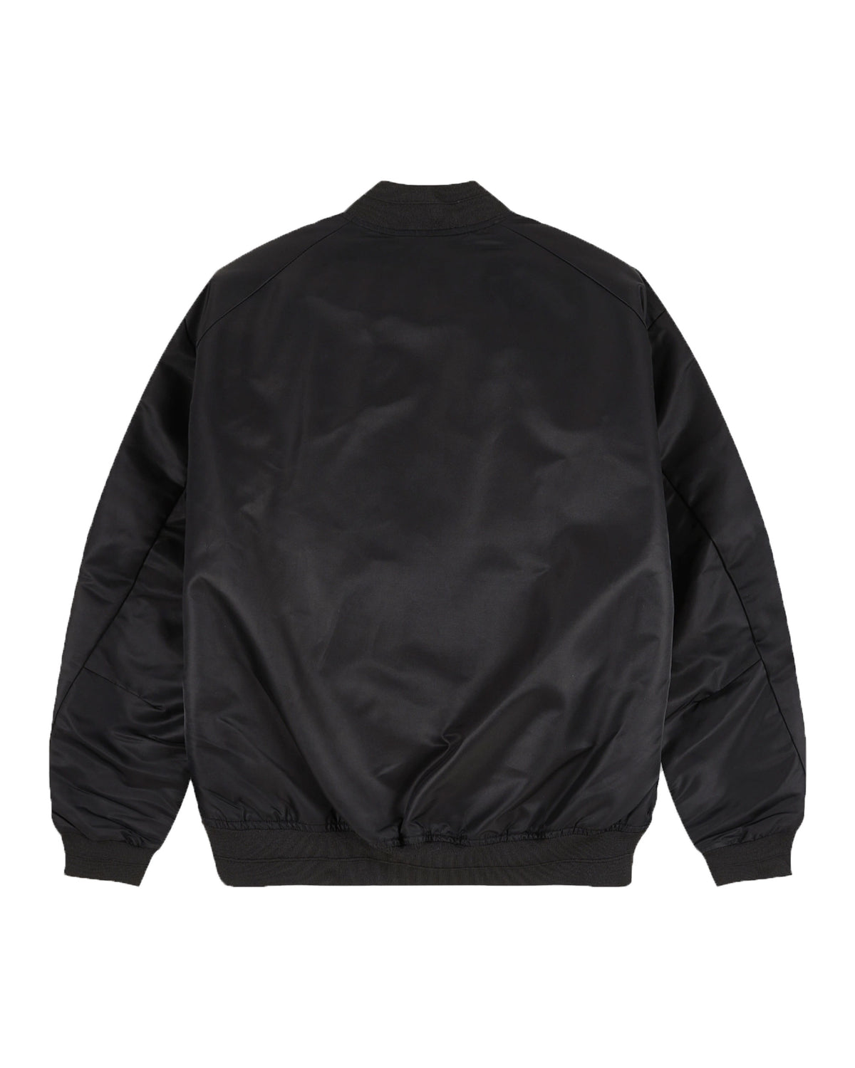 Man Bomber Jacket Calvin Klein Recycled Satin Hero Black