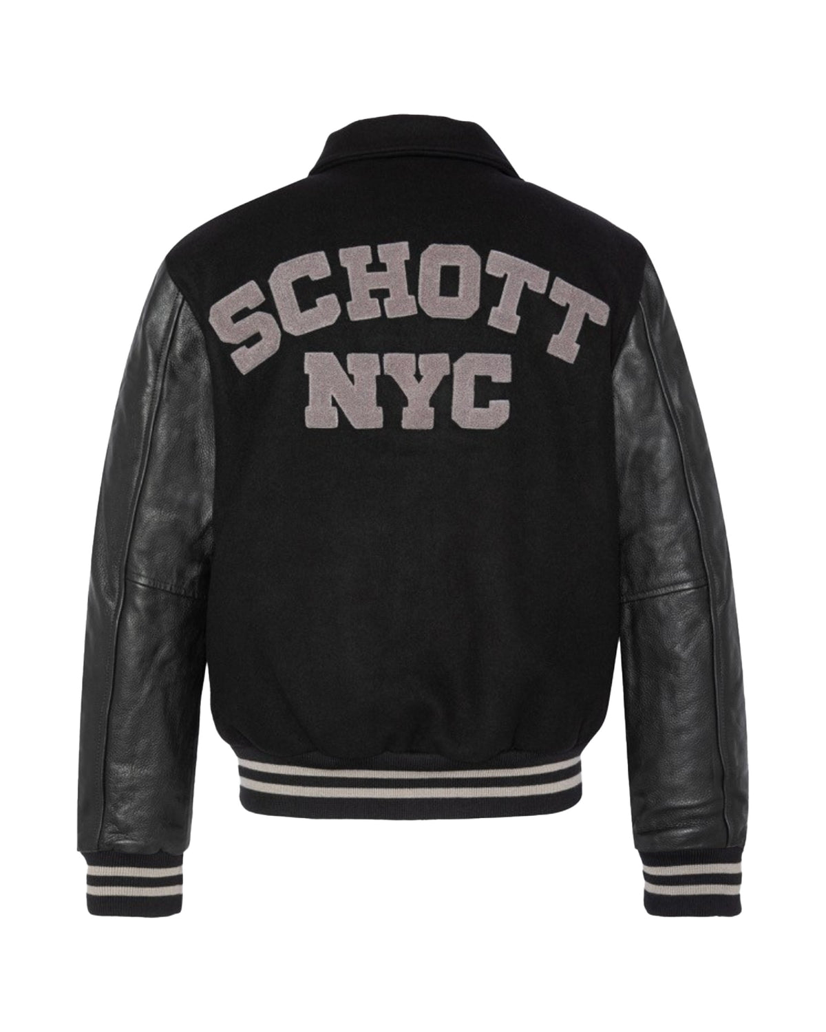 Bomber Uomo Schott Nyc Lc8705 Black
