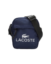 Borsello Lacoste Big Logo Blu