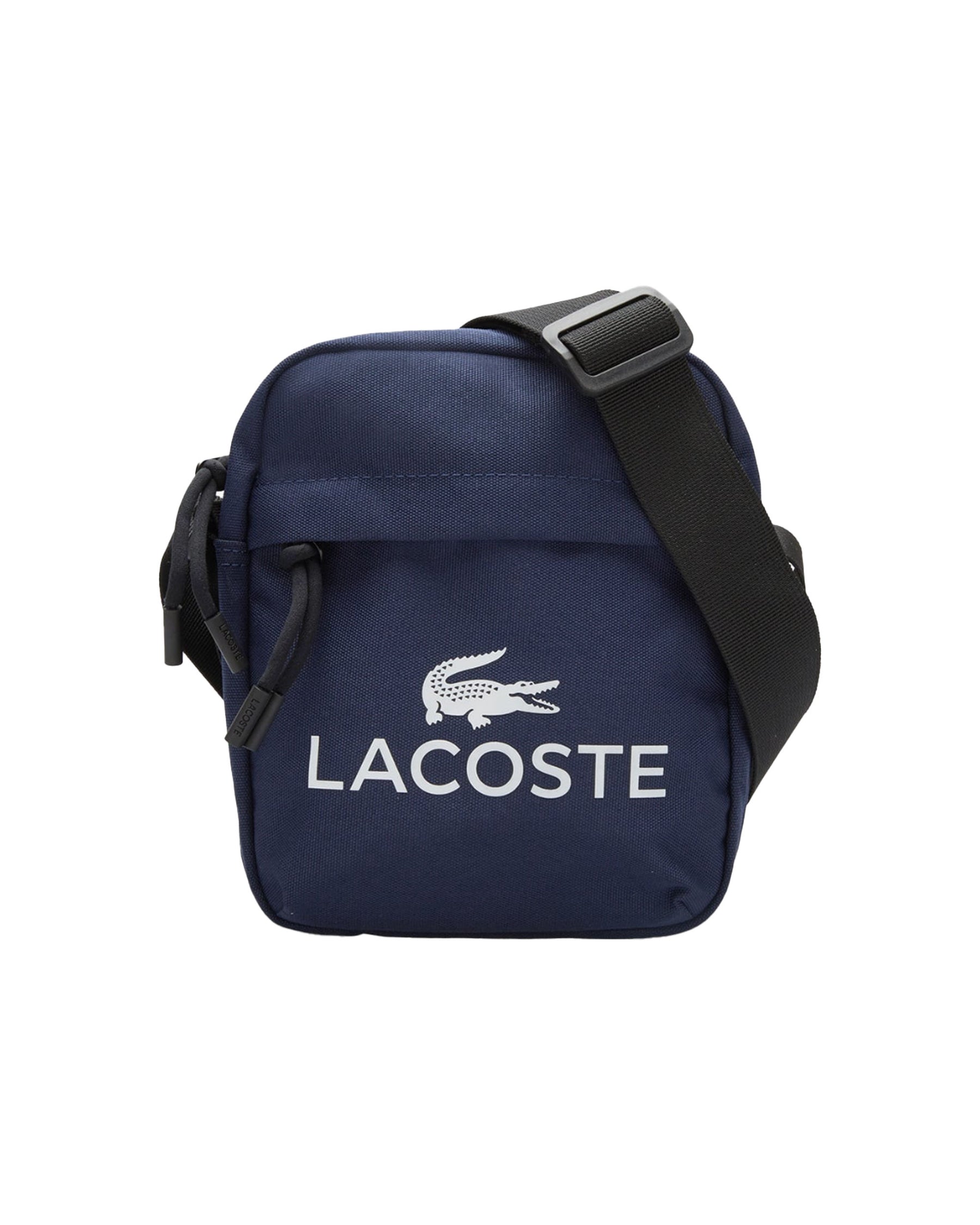 Borsello Lacoste Big Logo Blu