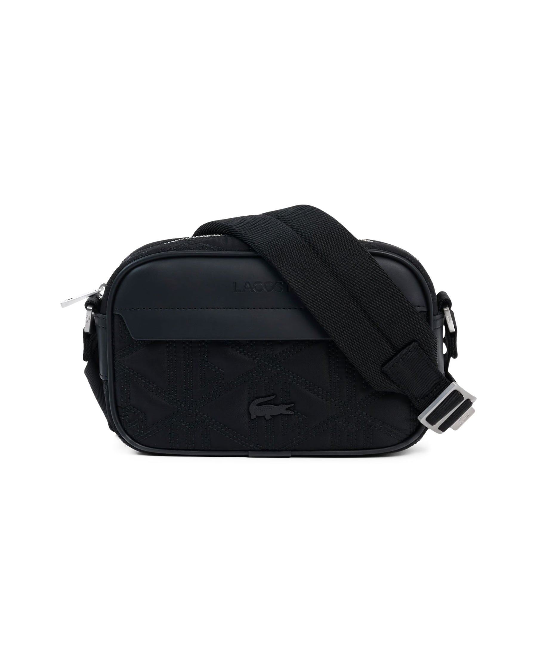 Borsello Lacoste Reporter Nero