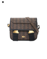 Borsello Lacoste The Blend Mono Slate Black Shitake Marrone