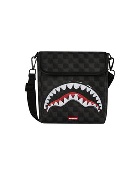 Sprayground Sharks In Paris Balloon Black Messenger Sling Bag