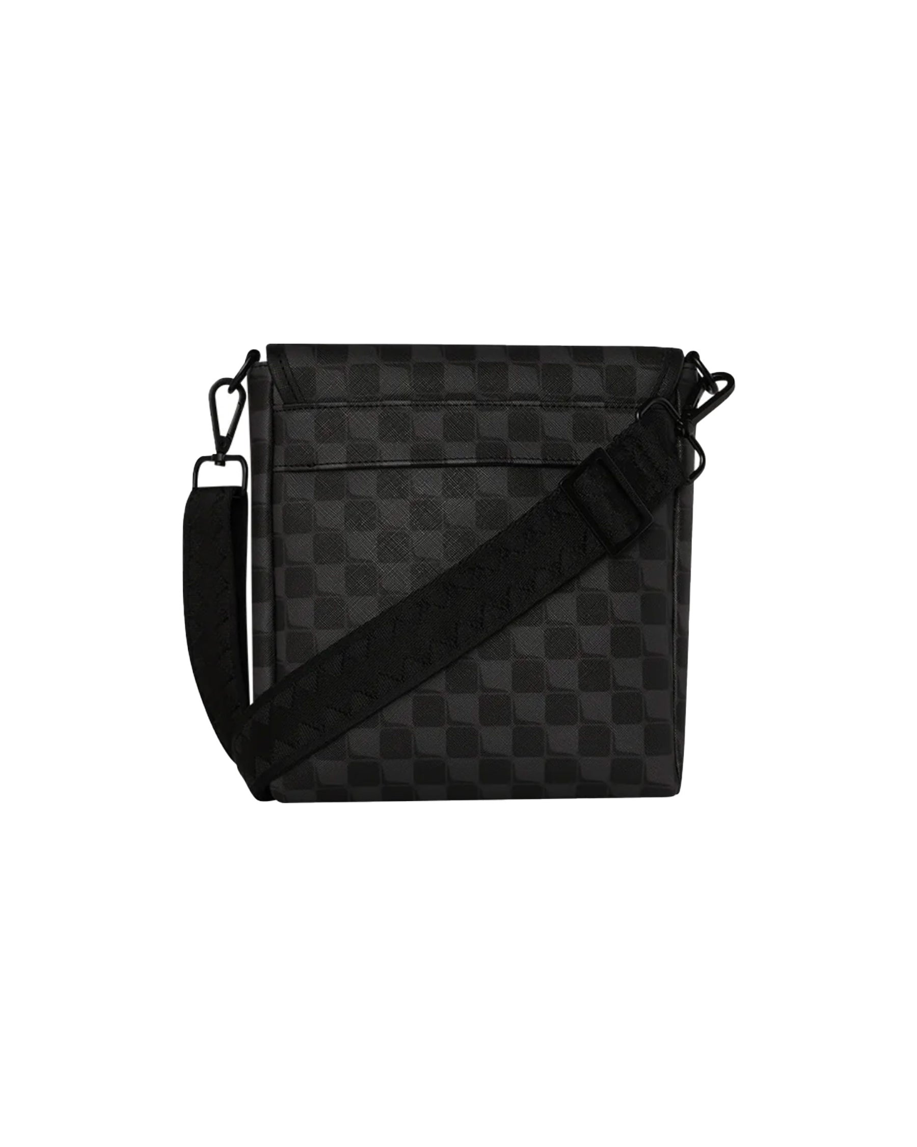 Sprayground Sharks In Paris Balloon Black Messenger Sling Bag